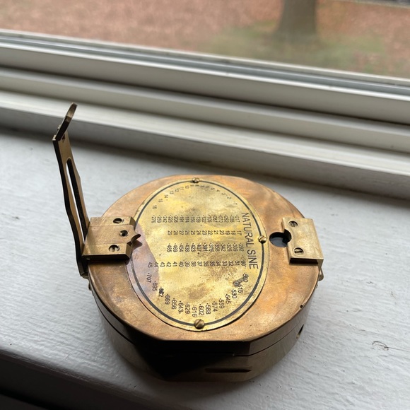 Antique Natural Sine compass nautical device - Picture 3 of 9
